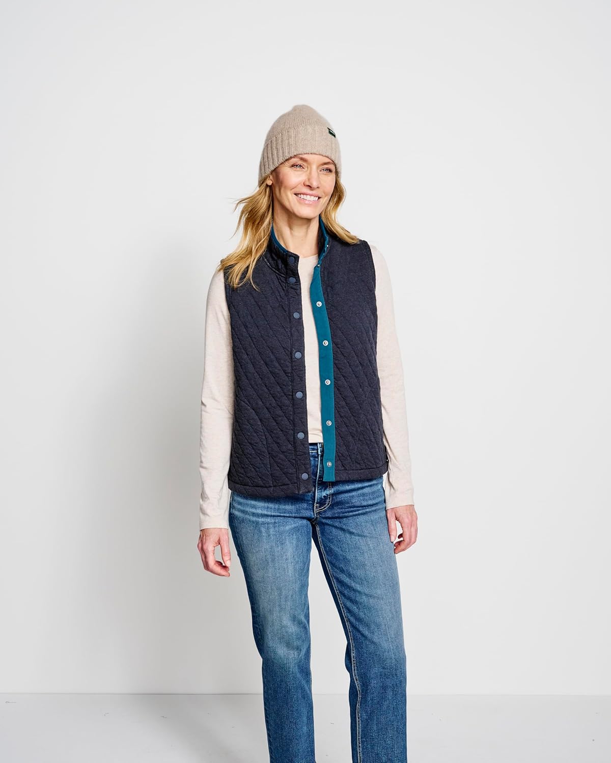 Orvis Women's Outdoor Quilted Snap Vest