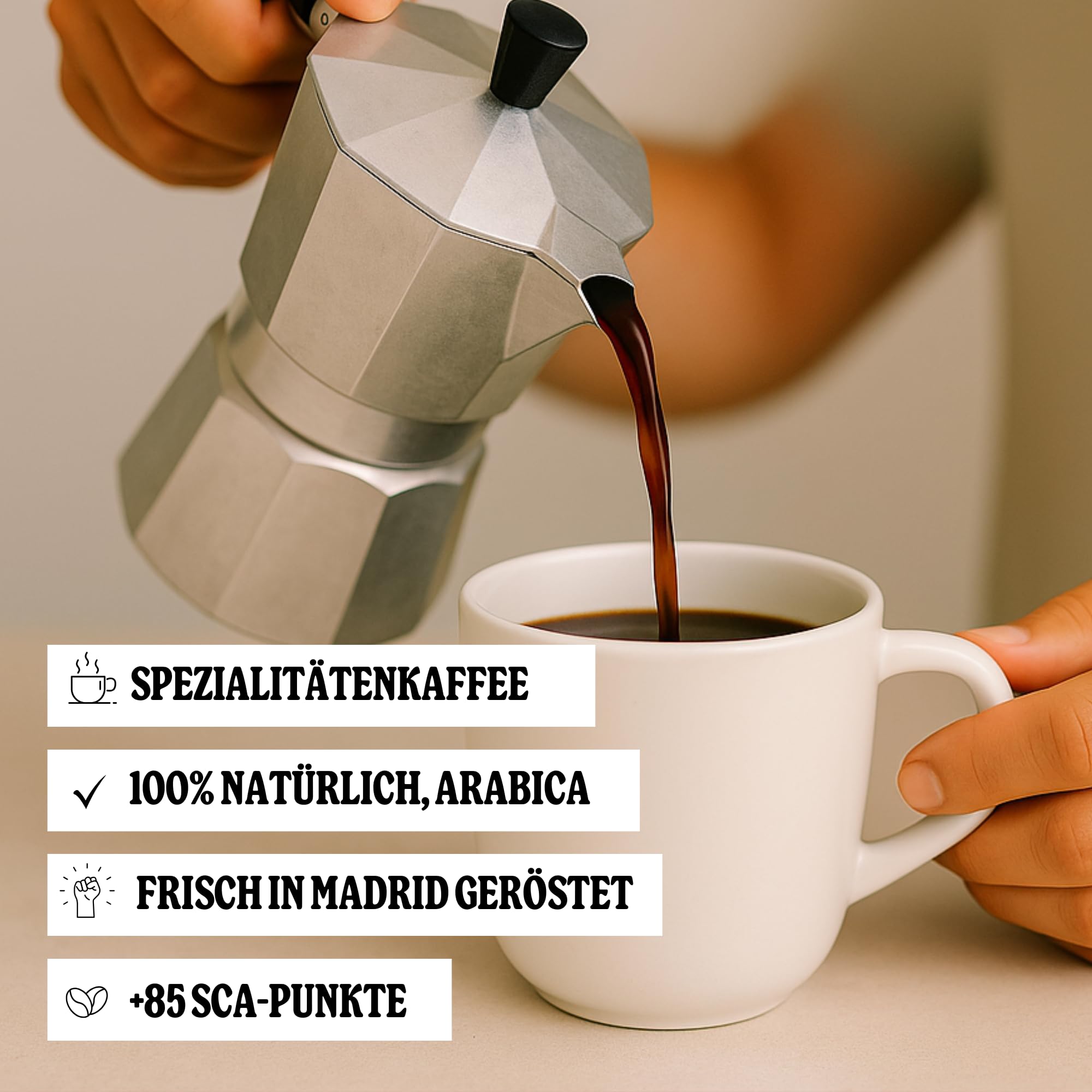DFRNT. Colombia Geisha 2 x 250 g – Limited Edition – Spezialitätenkaffee in Bohnen – 100% Arabica aus Kolumbien – Noten von Zitronengras und Honig – Frisch geröstet in Spanien