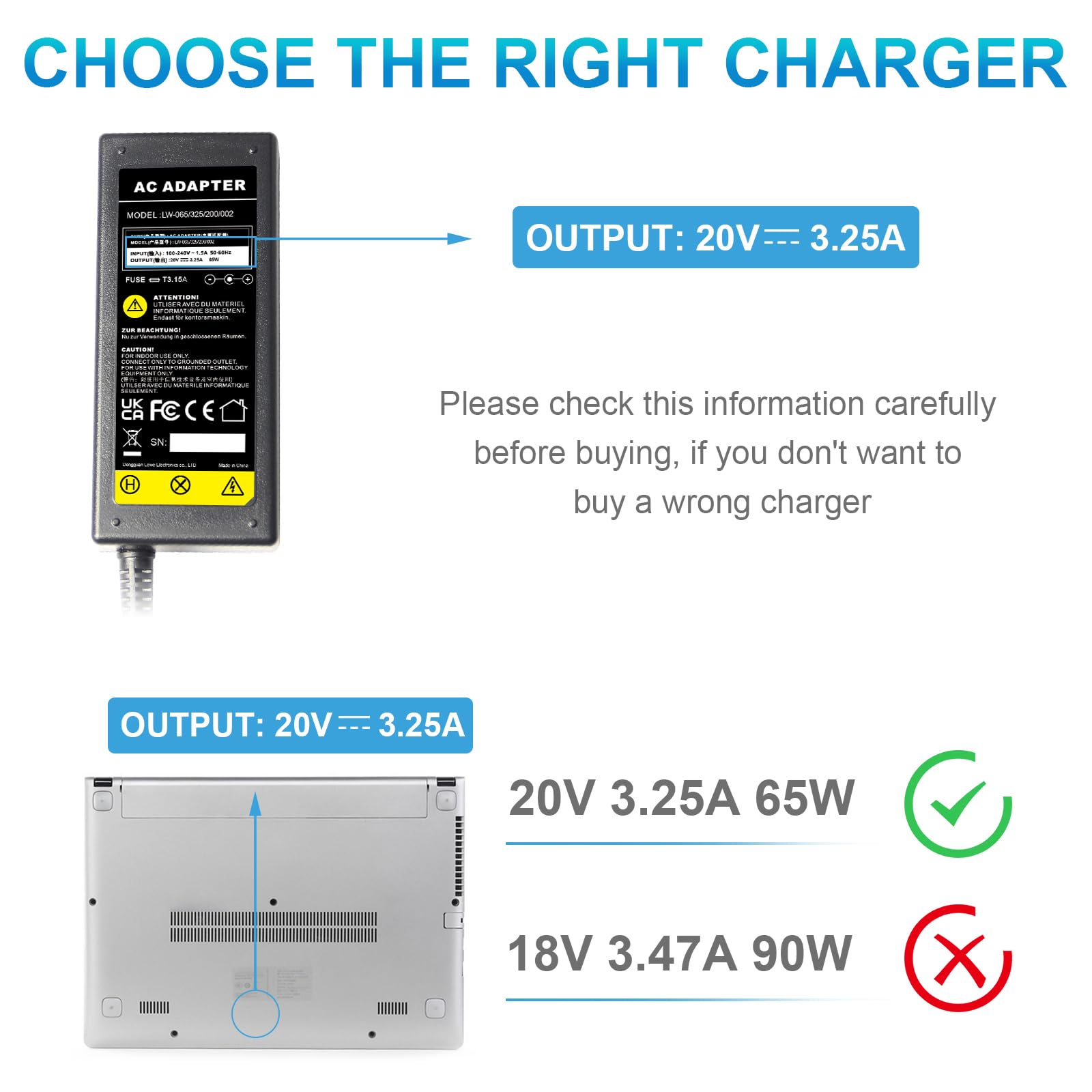 Chargeur Secteur Visiodirect Pour Fujitsu Siemens Lifebook A4170 - NEUF, Noir