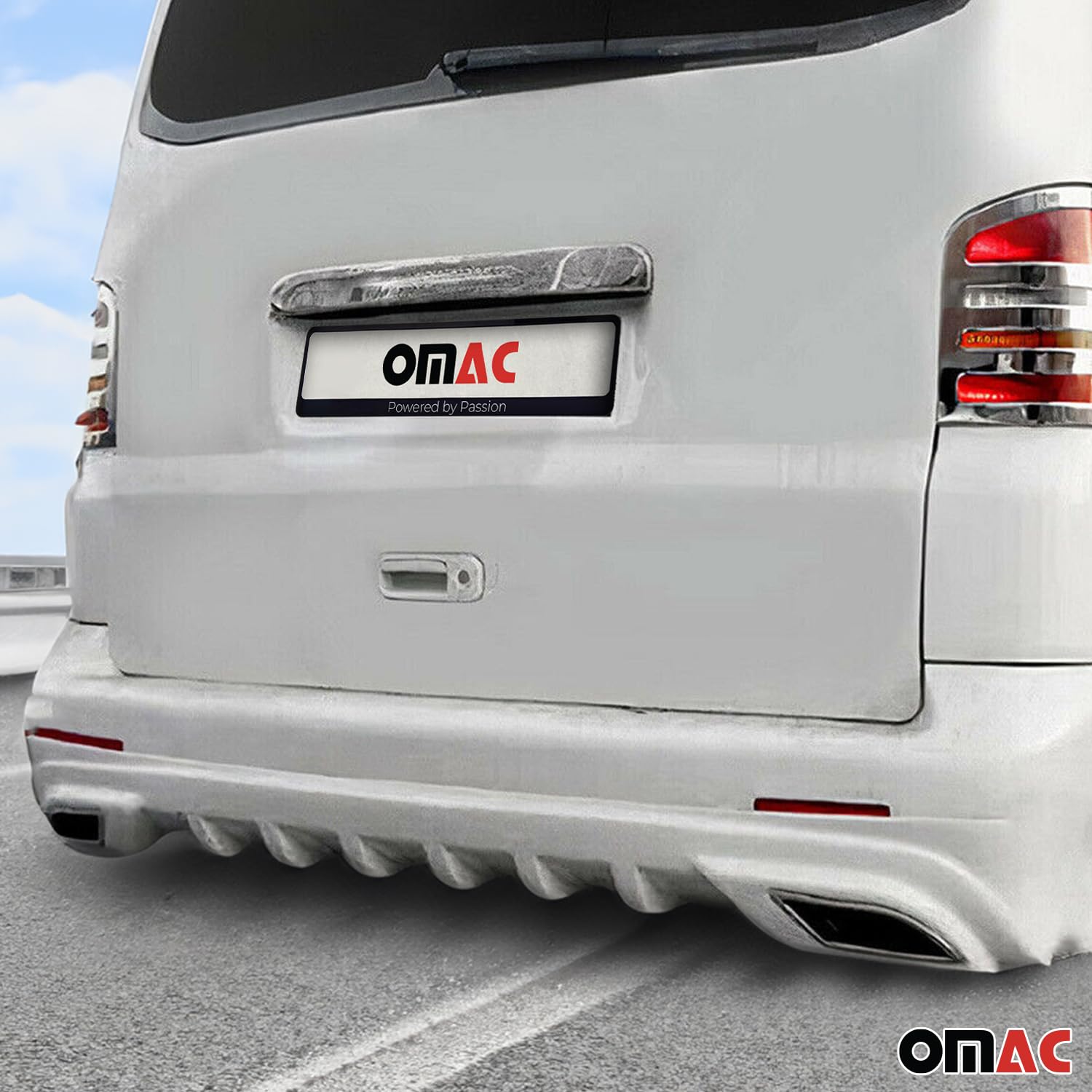 Unterfahrschutz Spoiler Lippe kompatybilny z VW T6 Transporter 2015-2019 Liniert