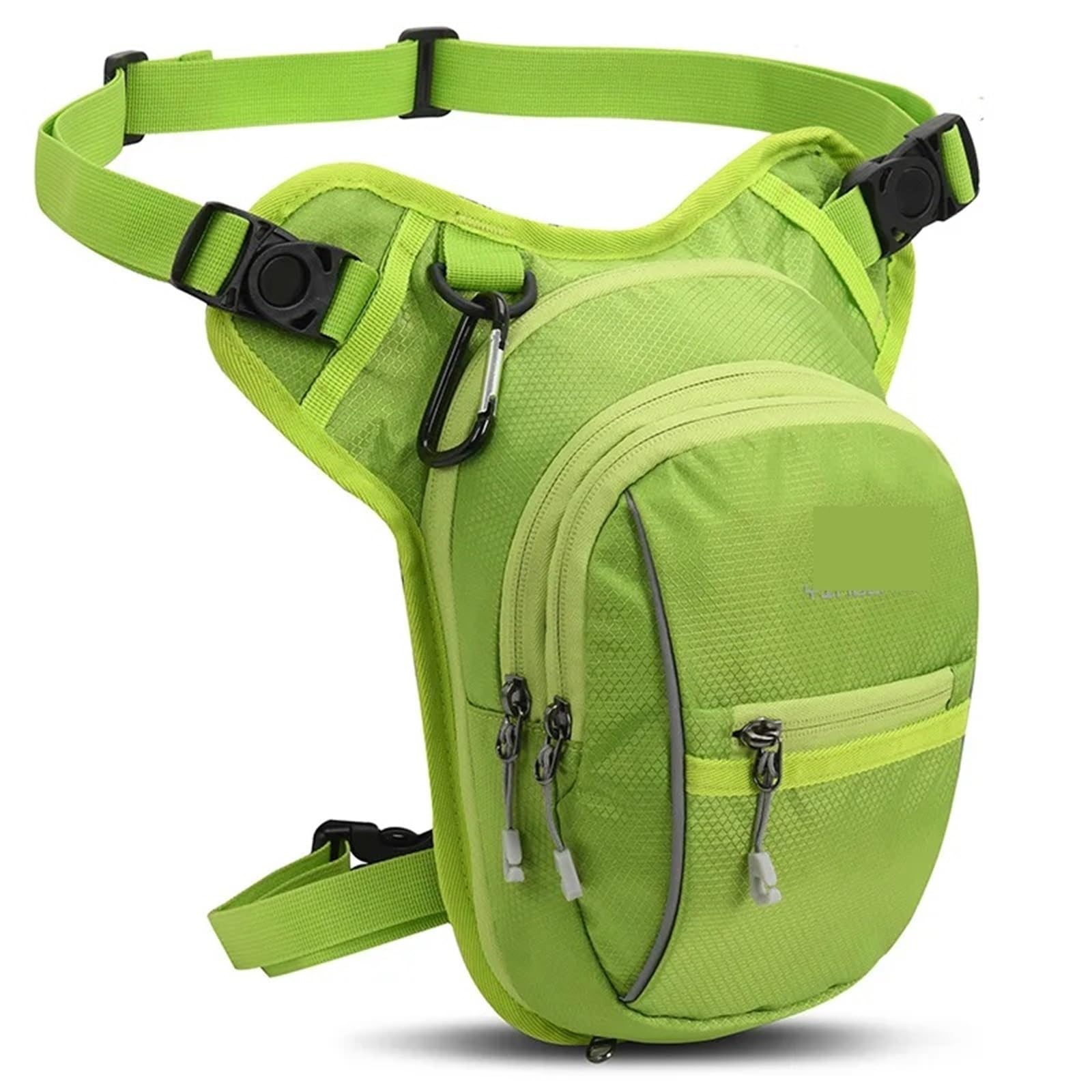 Sacoche De Jambe Moto Sacoche de Jambe Taille Basse for Moto, Ceinture de Cuisse, Hanche, Banane, étanche, Tactique, Voyage, téléphone Portable, Sac à Main(Green)