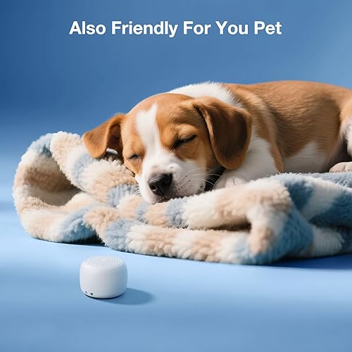 Miniatura 5 de Máquina de sonido portátil para bebés, adultos y niños, máquina de sonido de viaje, mini máquina de ruido blanco, 15 sonidos sin bucle y