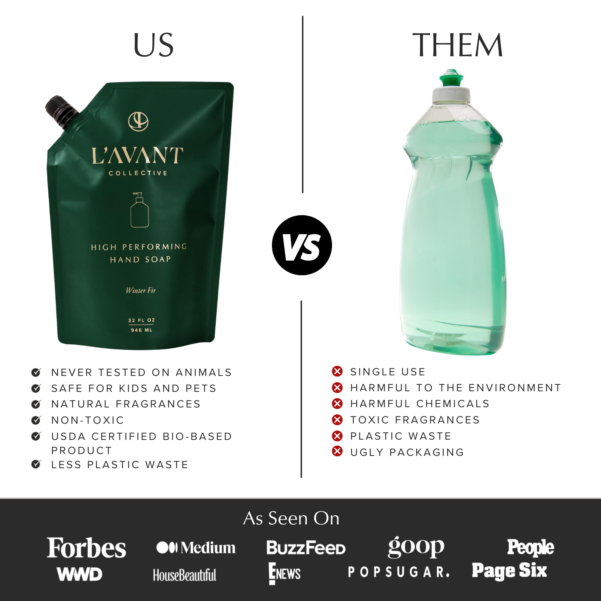 L'AVANT Collective Plant-Based Moisturizing Hand Soap