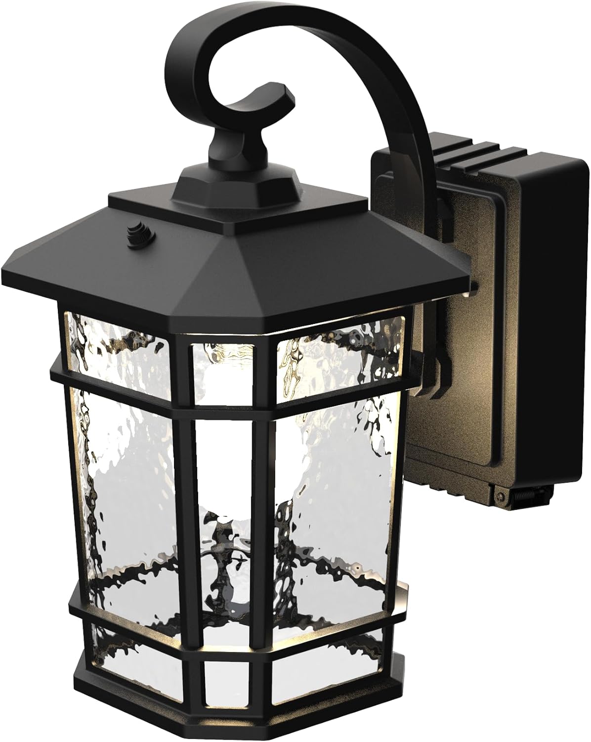KODA Williams Outdoor LED Wall Lantern with Power Outlet