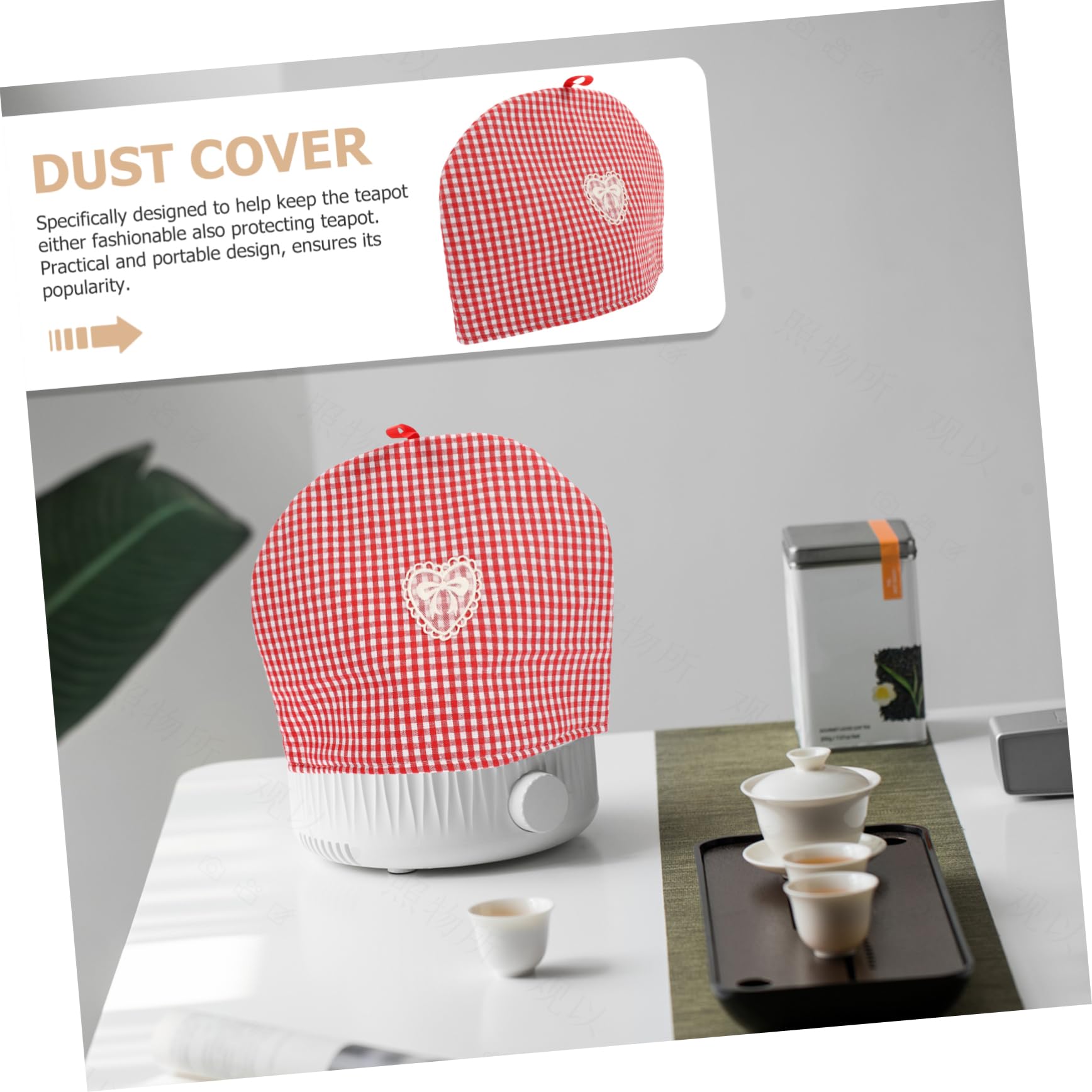 HEALLILY Teapot Knit Cosy Insulation Sleeve Tea Cozy Large Tea Cozy for Teapot Household Insulation