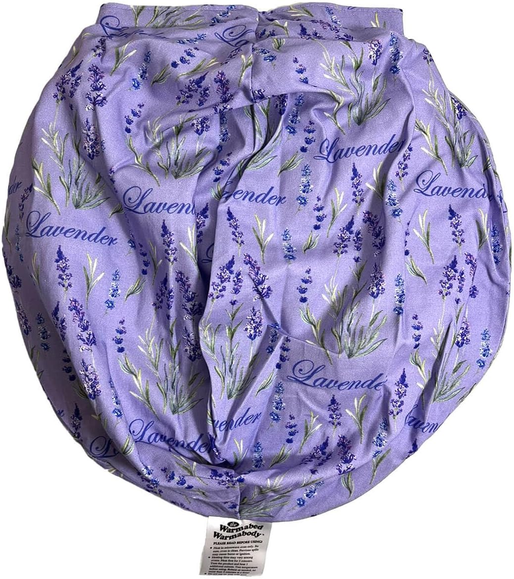 Hot Pockets Natural Bed Warmer for Hot & Cold Therapy - Reusable Heat Pads for Discomfort Reduction - Lavender Flowers