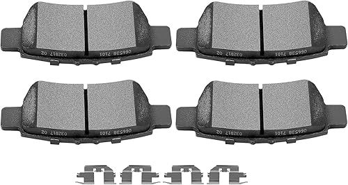 Miniatura 27 de SCITOO Pastillas de freno de cerámica, 4 pastillas de freno delanteras, kits de frenos para 2002-2008 para Mini Cooper