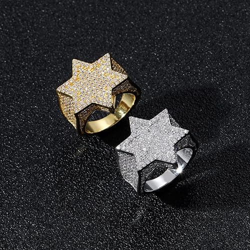 Miniatura 5 de DOCCESTU Juego de anillos de compromiso nupcial de plata de ley 925 para mujer, con forma de corazón, anillo de compromiso de boda con halo de plata