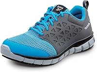 Vista 8 de Reebok Zapatos para trabajo industrial y de construcción Sublite Cushion para hombre Negro/Gris