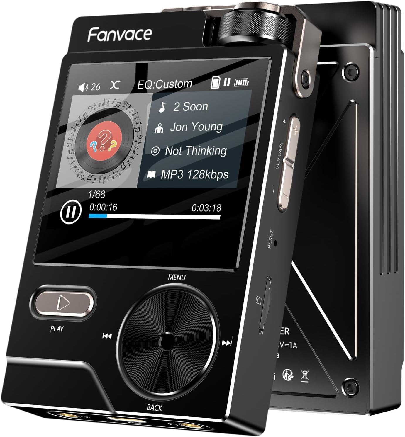 デジタルメディアプレーヤー Amazon.co.jp: Fanvace MP3プレーヤー ハイレゾ 64GB TFカード付き