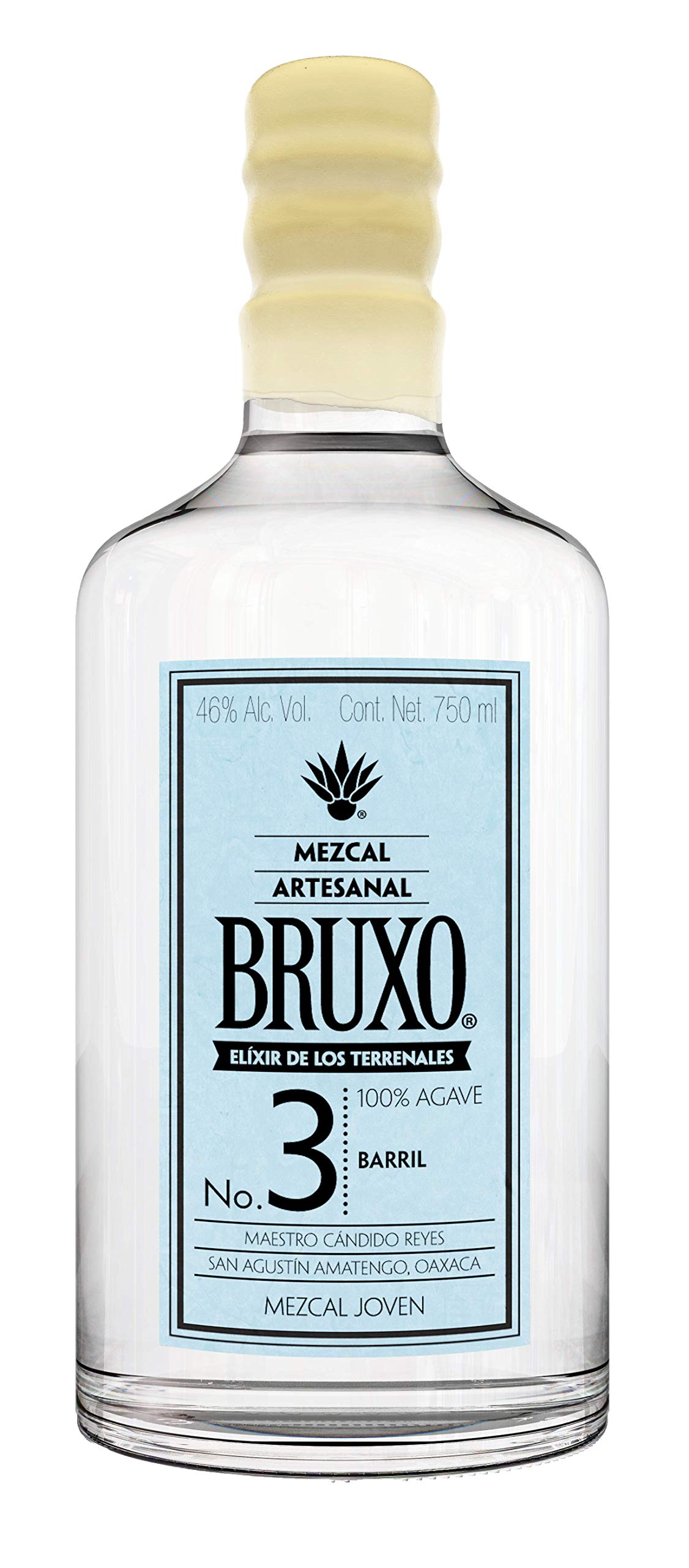 Mezcal Artesanal BruXo N3, Agave Barril