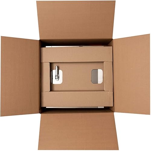 Miniatura 8 de Oswald Supply Puerta universal de acero inoxidable para basura, compatible con la ADA, 20 pulgadas de ancho x 20 pulgadas de alto, clasificación