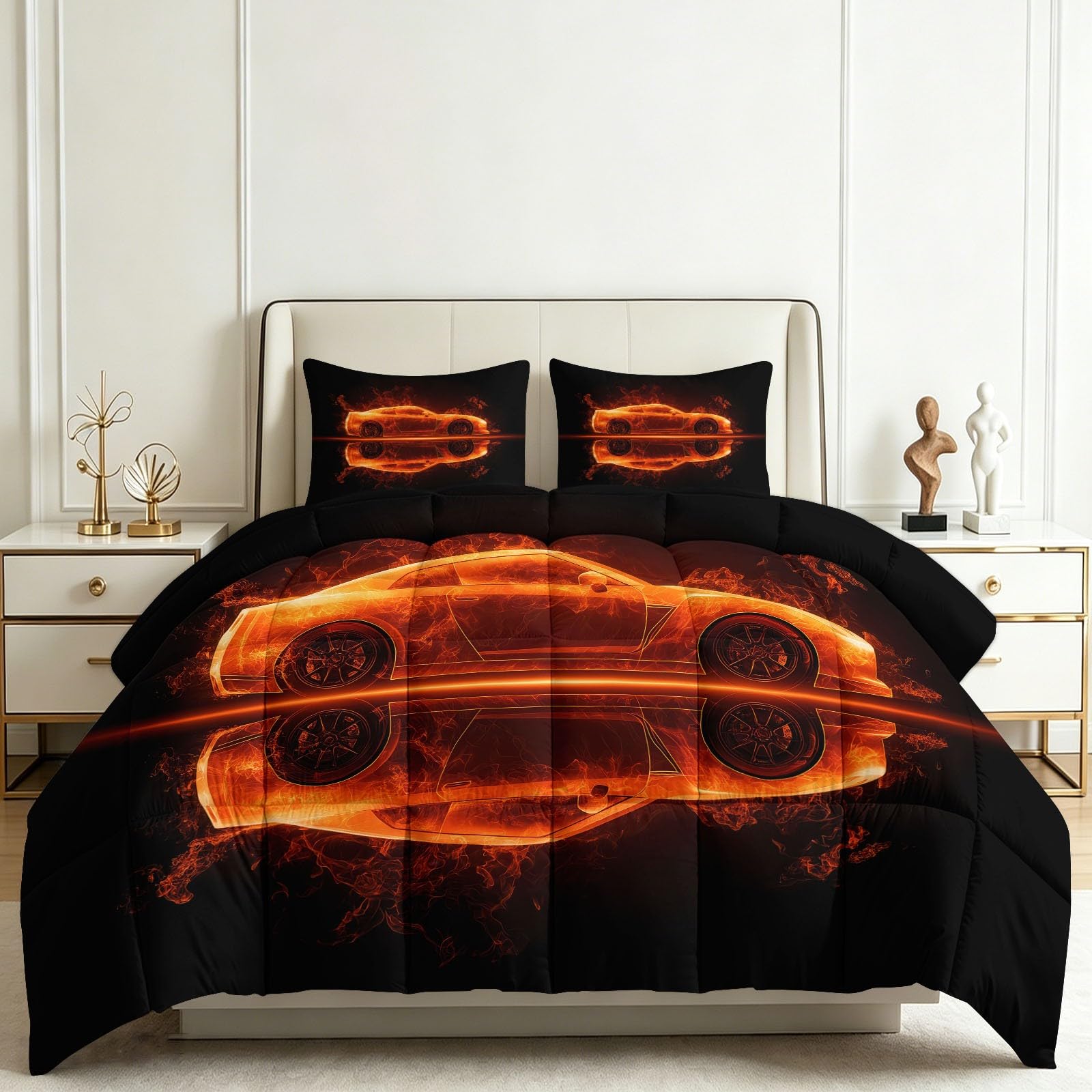 Couette 220x240 cm hypoallergénique CozyRest pour des nuits saines et sans irritations
