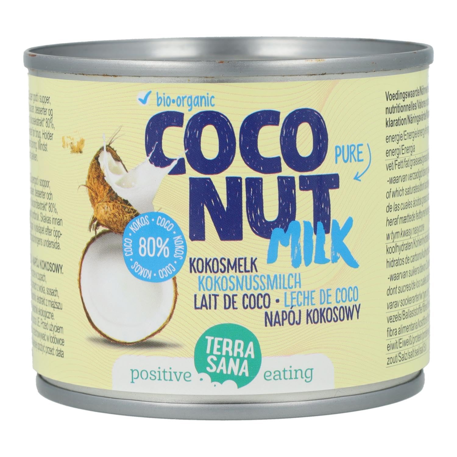 Leche Coco BIO Terrasana 200 ml