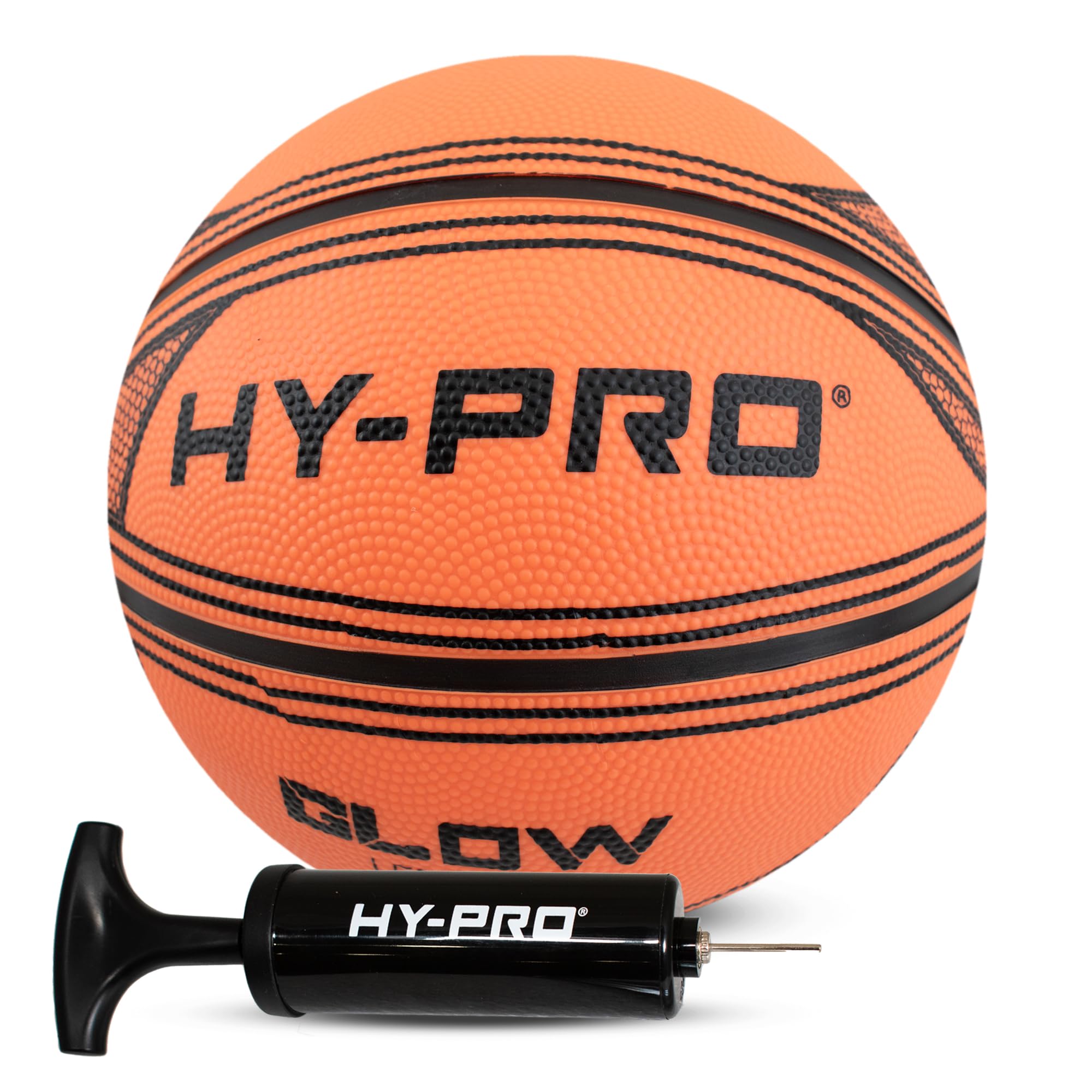 Hy-Pro Size 7 Led Basketball With Pump