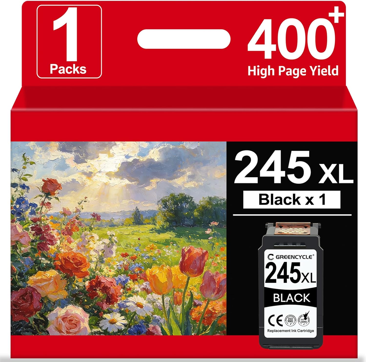 275XL 276XL Ink Cartridges Replacement for Canon Ink 275 and 276 PG-275 CL-276 Ink Cartridge Combo Pack Work for PIXMA TS3522 TR4720 TR4700 TS3722 TS3500 TR4722 TS3720 TS3520 (1 Black ,1 Color)