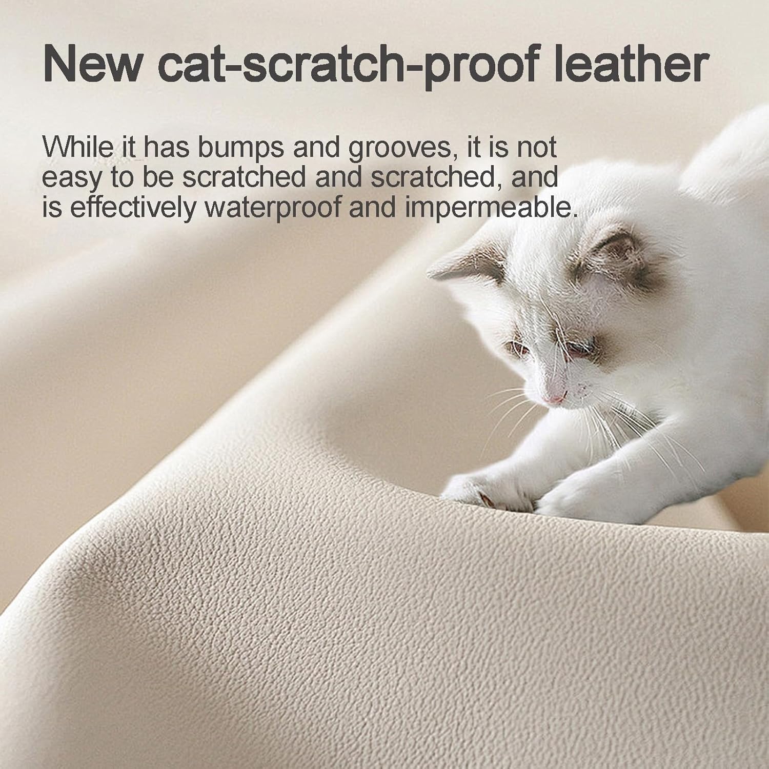 Rotatable Solid Wood Bedside Table with Rounded Corners & Ball Feet, 45cm - Stylish Double Drawer Storage Cabinet for Living Room, Bedroom, Brown Khaki Finish