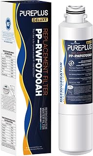 PUREPLUS DA29-00020B NSF/ANSI 401, 53& NSF P473 Certified Replacement for Samsung RF28HMEDBSR, RF263BEAESR, HDX FMS-2, HAF-CIN/EXP, RF4287HARS, RF28HFEDBSR, Refrigerator Water Filter, 1Pack