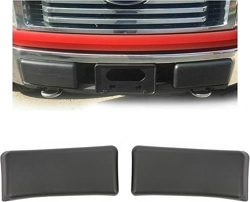 KUAFU Almohadillas protectoras de parachoques delantero compatibles con Ford F150 2009-2014 Reemplazo para 9L3Z17E810B FO1053100 Izquierdo Conductor