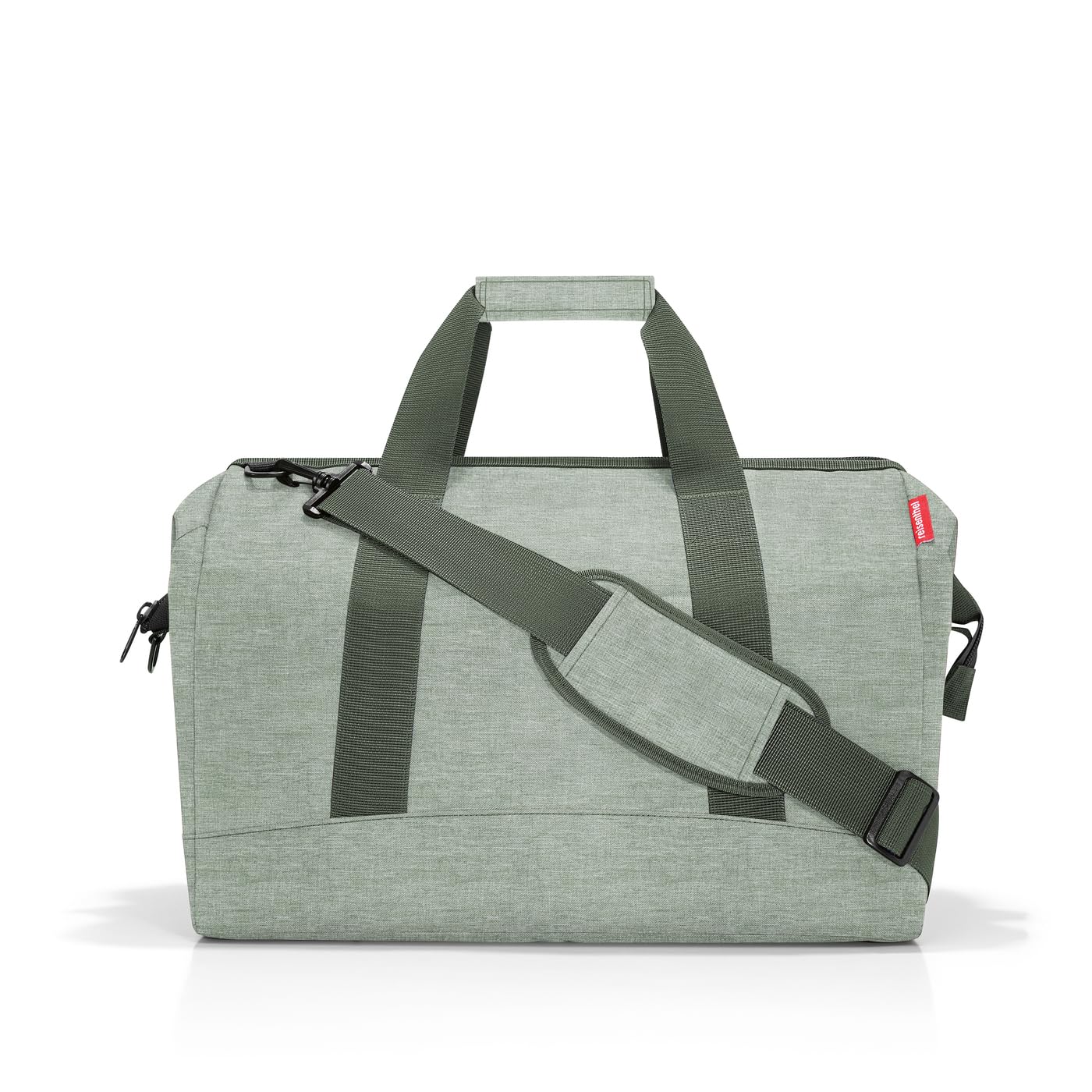 reisenthel Allrounder M - Sac Type Sacoche Docteur, Grande Ouverture à arceaux, Fermeture zippée, 6 Compartiments intérieurs, 2 poignées