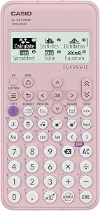 CASIO fx-9910CW Classwiz®, Advanced Scientific Calculator | Pink