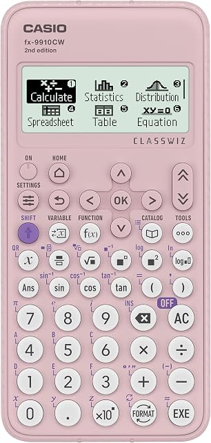 CASIO fx-9910CW Classwiz®, calculatrice scientifique avancée
