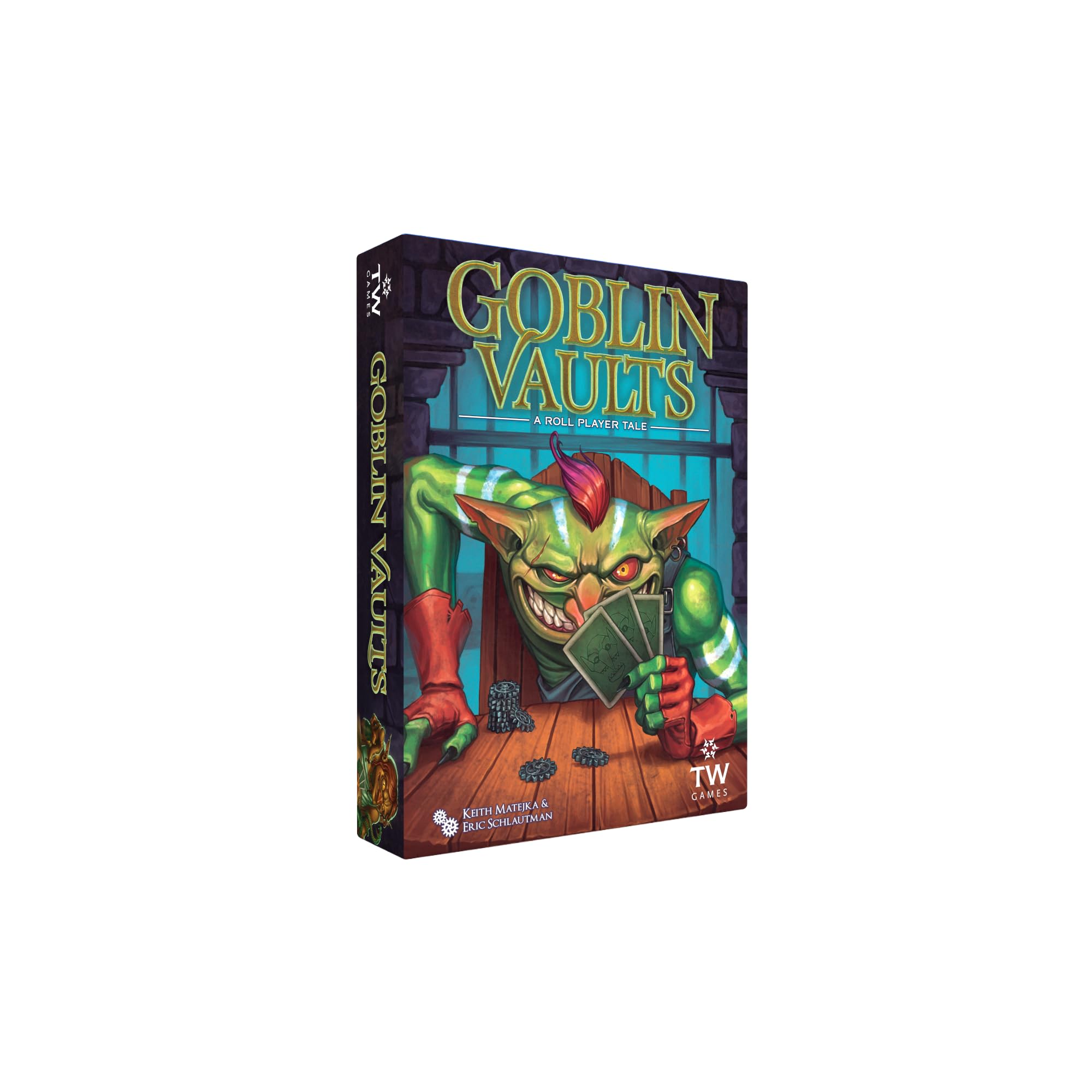 Thunderworks Games Goblin Vaults Game | Strategy Game of Bidding and Card Placement | Ages 14+ |Family Game for 1-5 Players | 30-45 Minutes | Made by Thunderworks Games