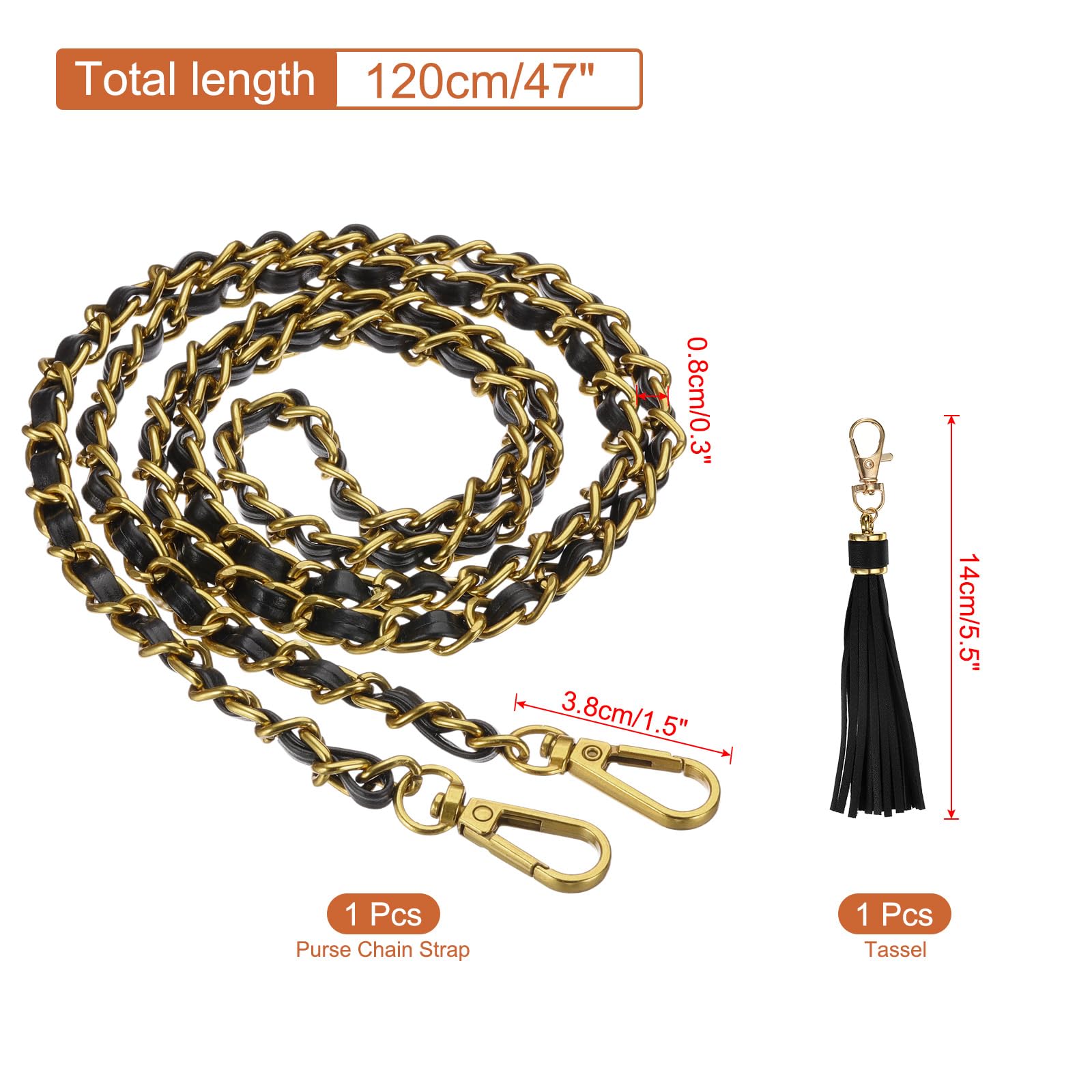 PATIKIL Purse Chain Strap - Image 2