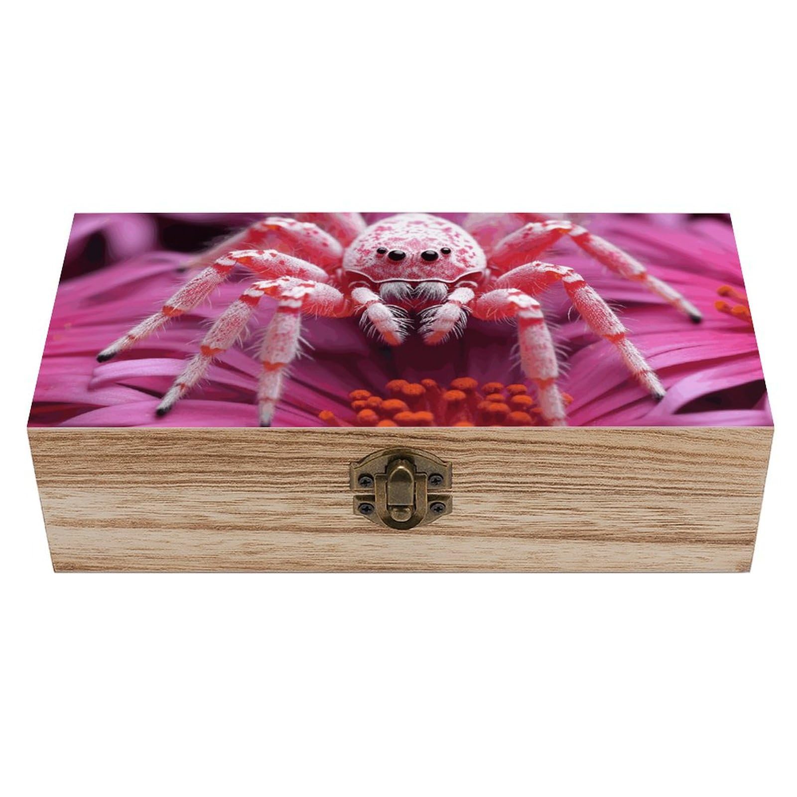 Boîte à bijoux en bois avec couvercle pour offrir un cadeau unique