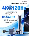 Maxonar 10K 8K HDMI eARC/ARC Cable 2.1 Certified 3.3ft Ultra High Speed HDMI® Cable 48Gbps, 8K@60Hz 4K@120Hz 144Hz, Dolby Atmos Vision, HDCP 2.3, HDR10+ for PS5 Xbox Soundbar Apple TV Roku Monitor