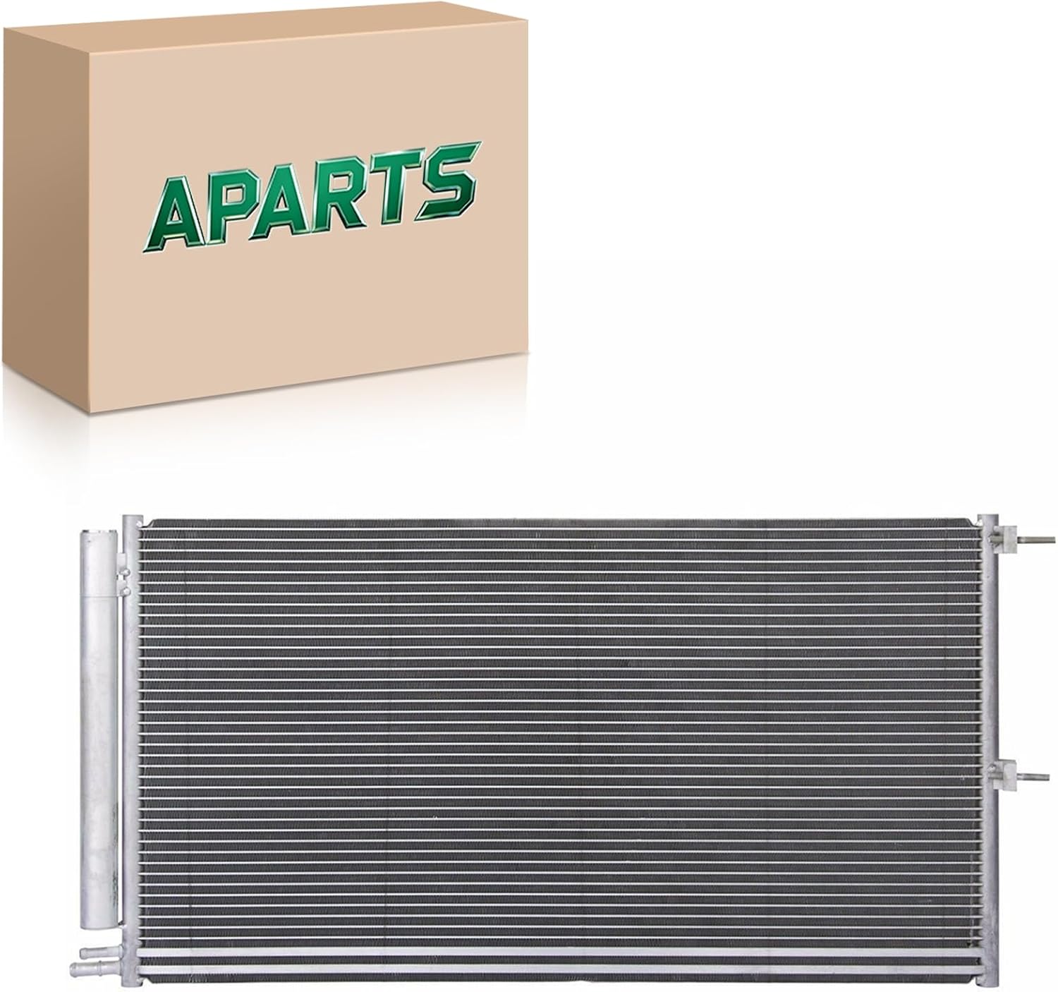 Aparts Air Conditioning A/C Condenser Compatible with Ford F-150 5.4L 2009-2010,F-150 3.5L 2011-2014, F-150 4.6L 2009-2010,F-150 3.7L 2011-2014,Expedition 5.4L 2007-2014 & More Replace 7L1Z19712A