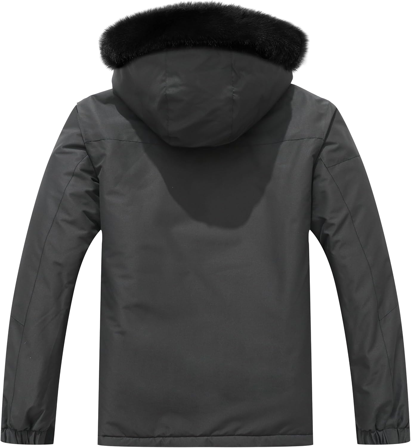 Men's Waterproof Ski Jacket Warm Winter Snow Coat Mountain Windbreaker Fur Hooded Snowboarding Jakcet Parka - Image 2