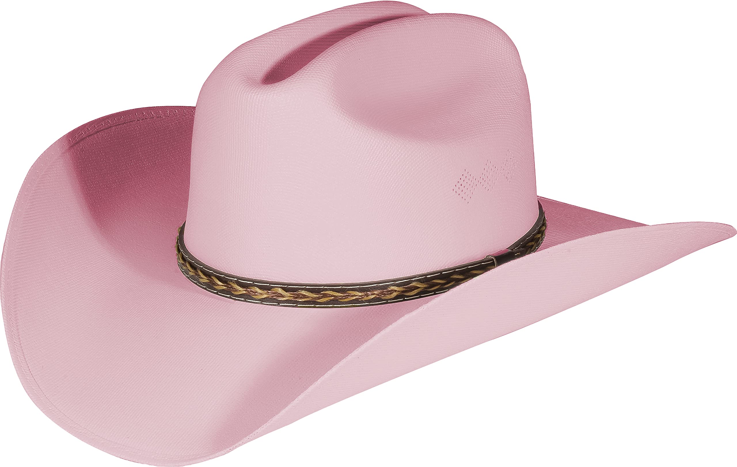 Enimay Western Cowboy & Cowgirl Hat Pinch Front Wide Brim Style