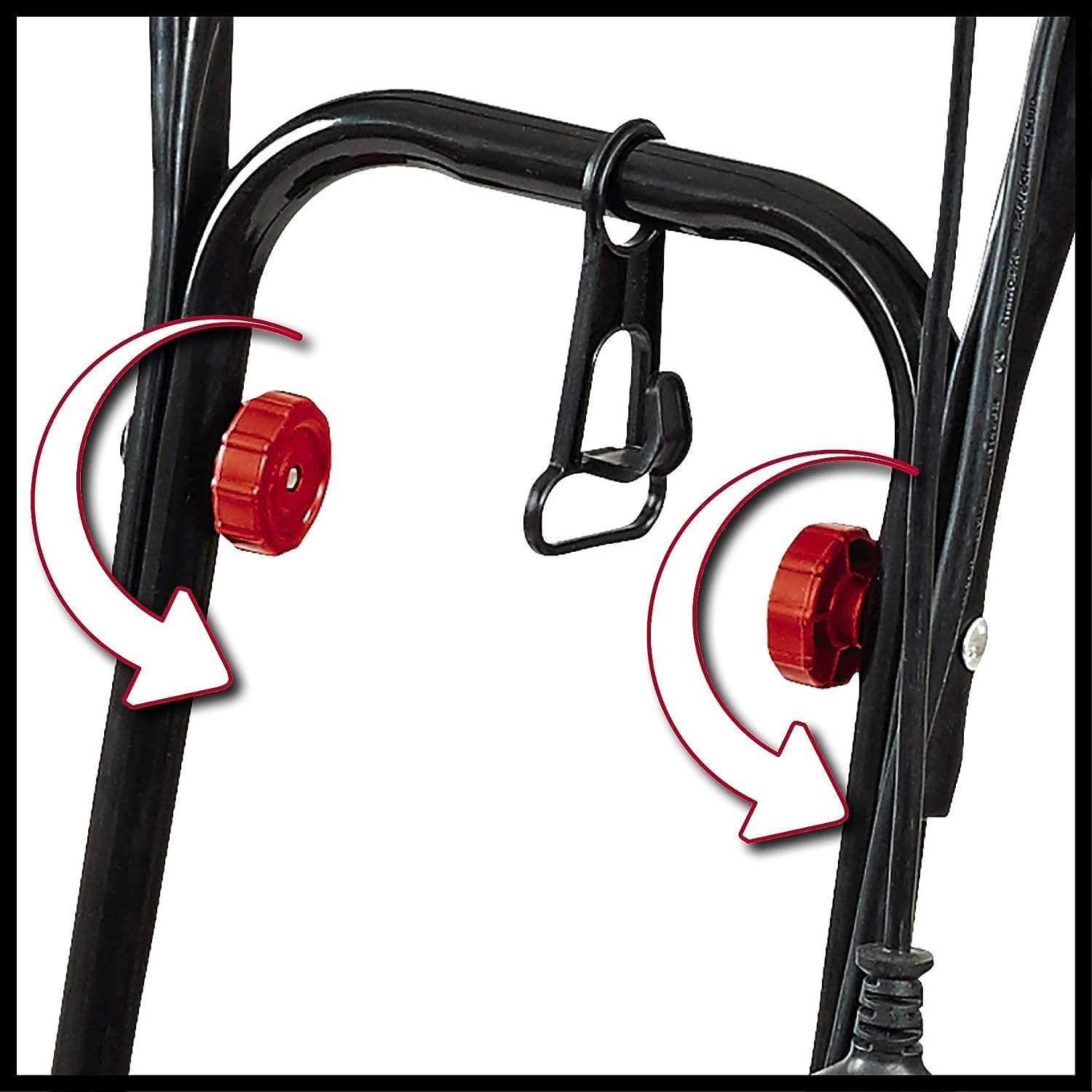 Einhell Motoazada eléctrica con Cable - GC-RT 1440 M - 1400 W, 240 V, 6 Cuchillas, Profundidad de Trabajo: 20 cm, Ancho de Trabajo: 40 cm. Motor de Serie, Embrague de sobrecarga, Manillar Plegable