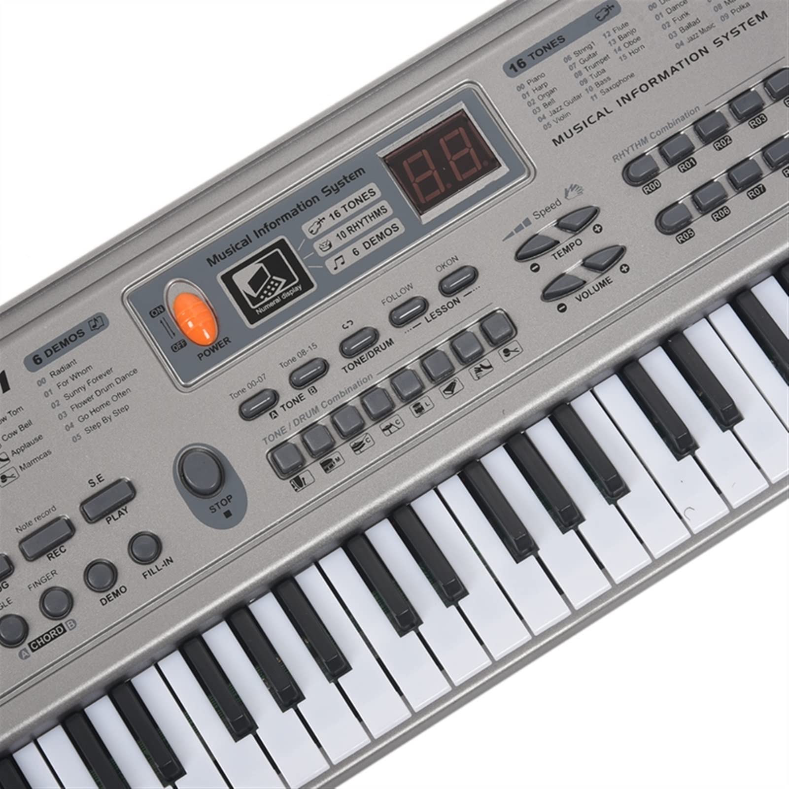 【新品】電子ピアノ 電子キーボード 61鍵盤 Amazon | 電子キーボードピアノ 21インチ音楽ダブルローの電子