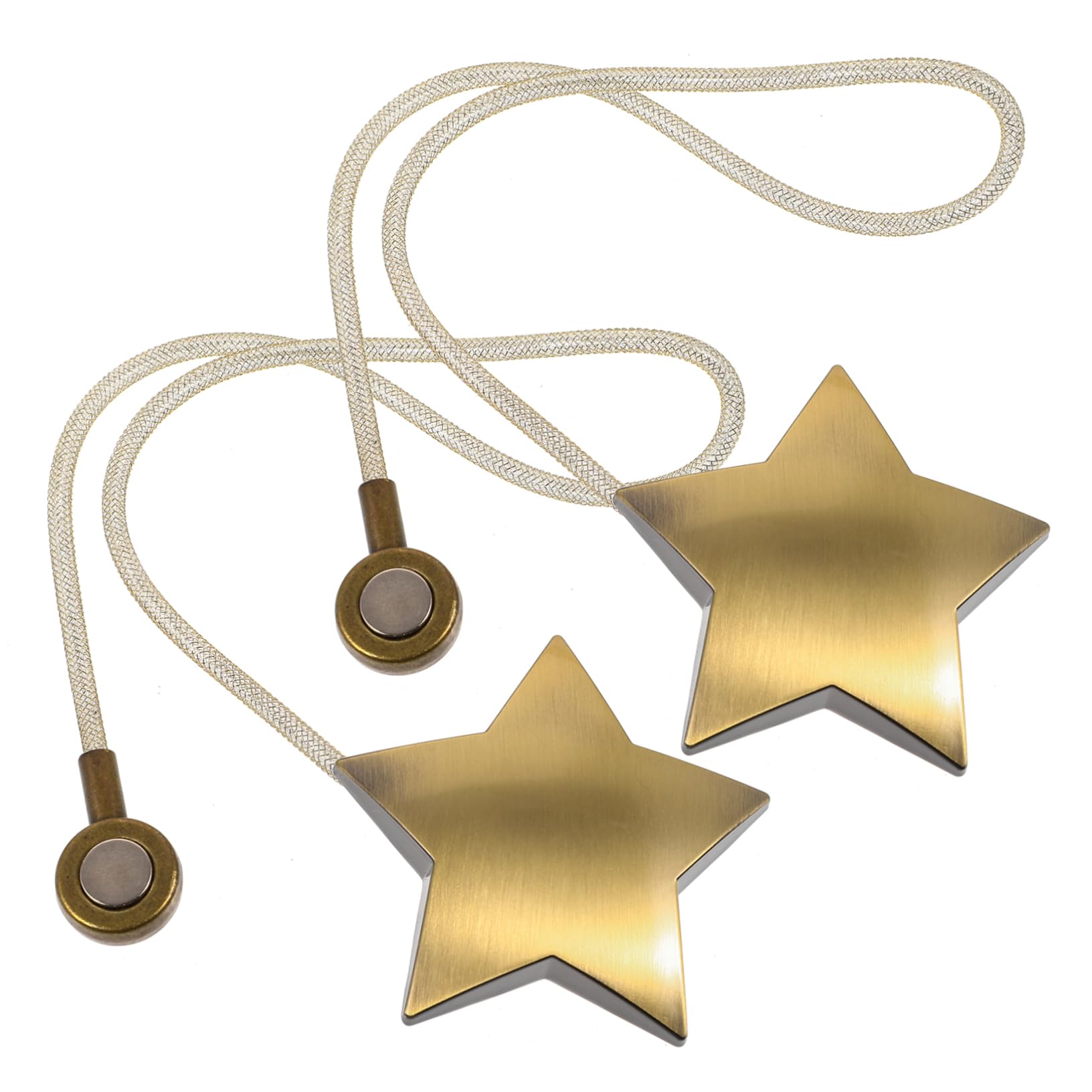 Alipis 6 Pièces Boucle Aimantée pour Rideau Tentures Retenue De Rideau Retenues De Fenêtre Boucles De x en Métal e pour ES De x Fiables