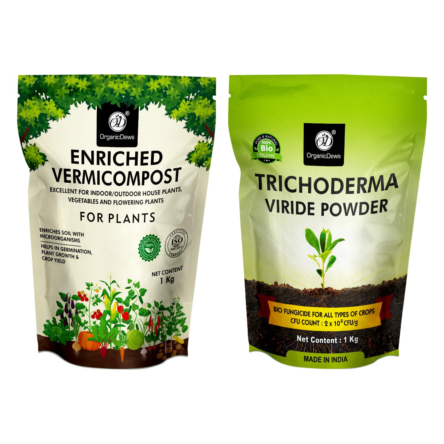 OrganicDews Trichoderma Viride Powder (1 Kg) (2x10^8 CFU per Gram) For Plants 1 kg (B0DDQ53JCX) Amazon Price History, Amazon Price Tracker