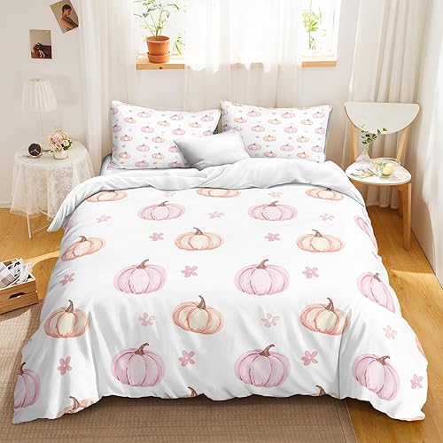 Merryword Juego de funda de edredón de Navidad, tamaño Queen, juego de ropa de cama de cuento de hadas de Navidad, ropa de cama de microfibra suave