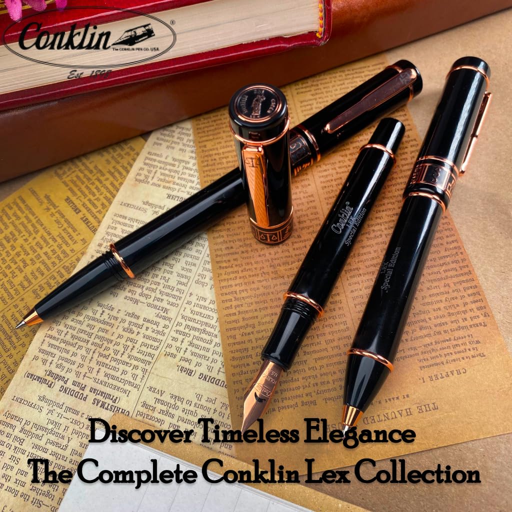 Conklin LEX - Penna a sfera – Un lussuoso strumento di scrittura ispirato alle tradizioni legali