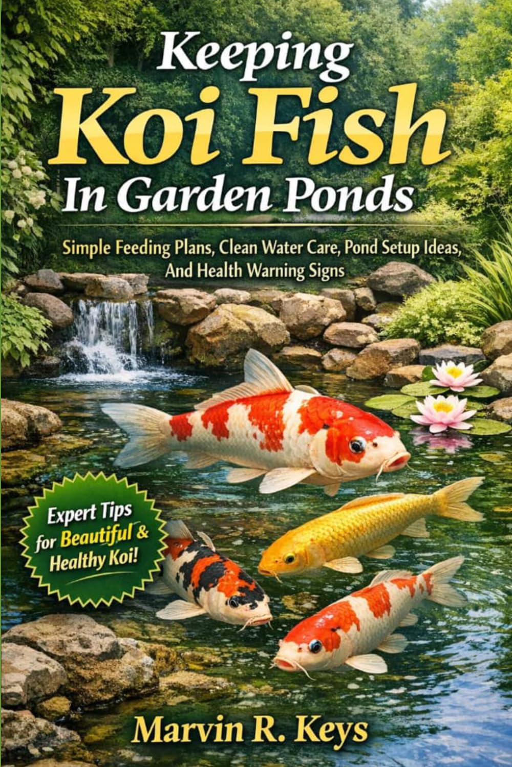 Keeping Koi Fish In Garden Ponds Simple Feeding Plans, Clean Water Care, Pond Setup Ideas, And Health Warning Signs