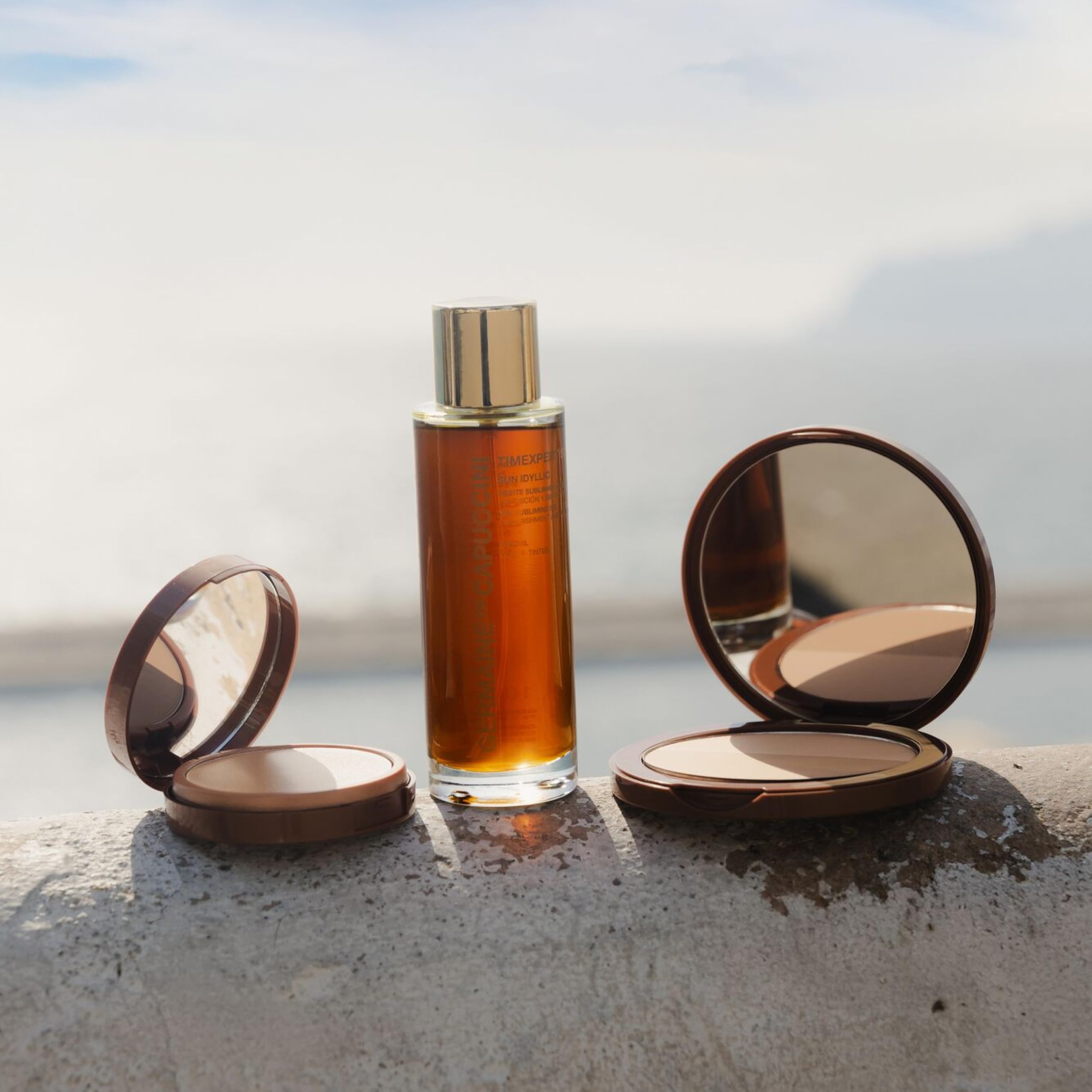 Germaine de Capuccini - Golden Caresse | Sun Idyllic Aceite Sublimador Del Bronceado - Aceite Bronceador Aftersun - Reconforta y protege la piel tras la exposición solar - 100ml