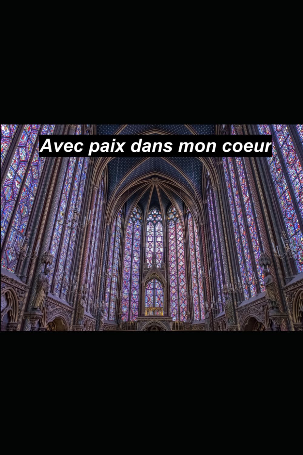 Avec paix dans mon coeur