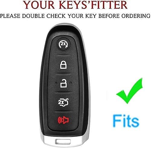 Miniatura 2 de Funda de TPU para llavero Ford Focus Edge Escape Explorer Taurus Lincoln MKT MKX