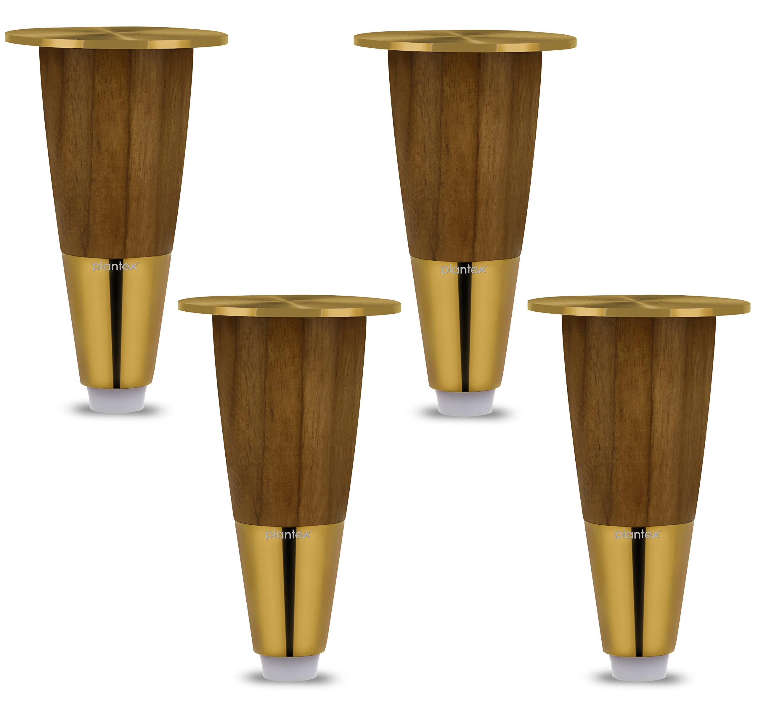 Plantex Heavy Duty Stainless Steel 4 inch Sofa Leg/Bed Furniture Leg Pair for Home/Furniture Sofa Legs for Table/Sofa Support Legs/Sofa Furniture Leg (Gold) Set of 4 Pcs-image-18