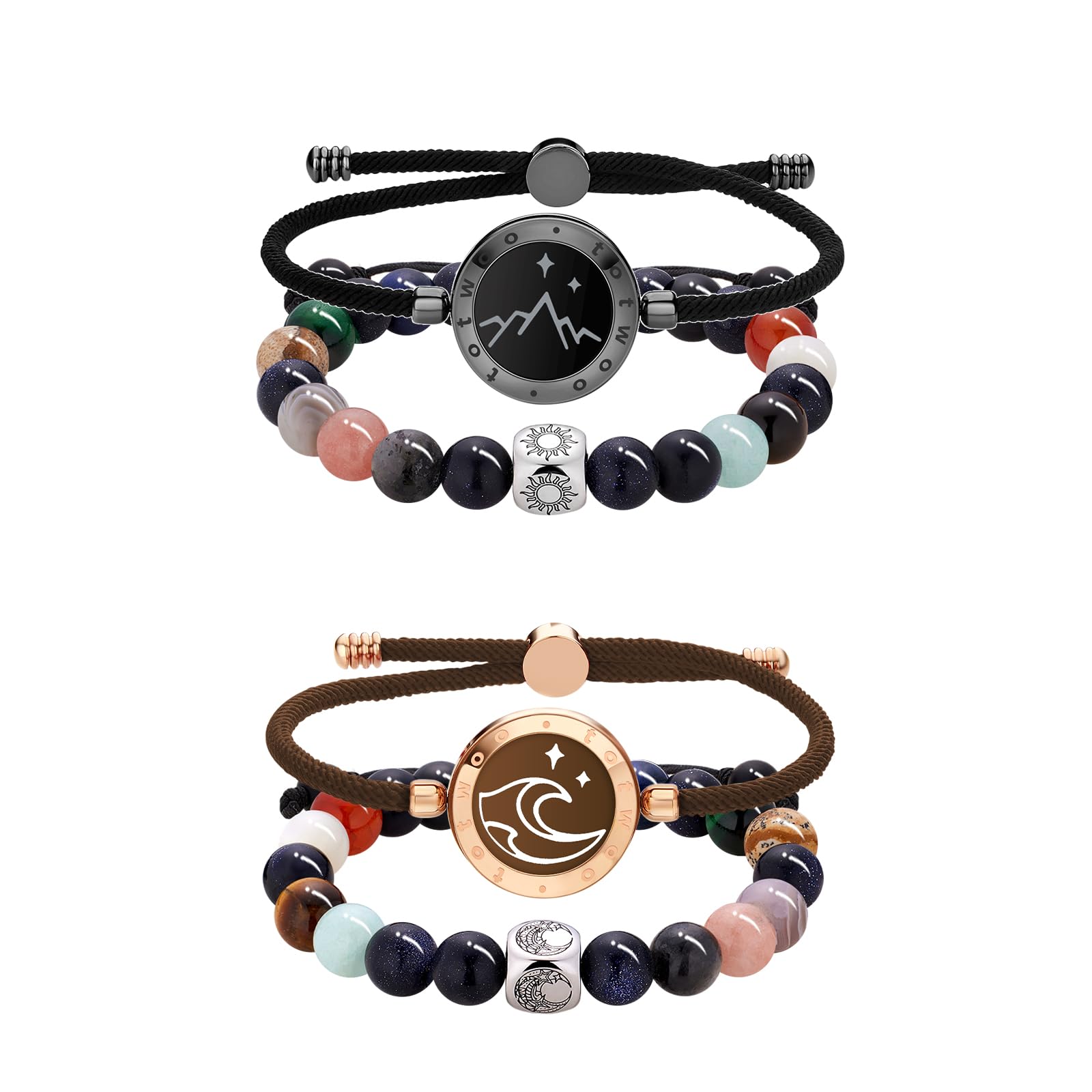 Totwoo Couple Couple Bracelets Amazon India Totwoo Long Distance