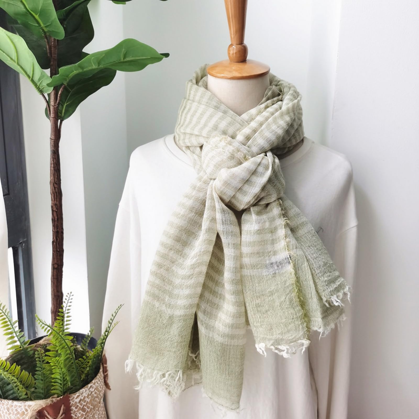 Foulard Donna Sciarpa Sottile Per Scialle Da Alla Moda L'autunno E L'inverno