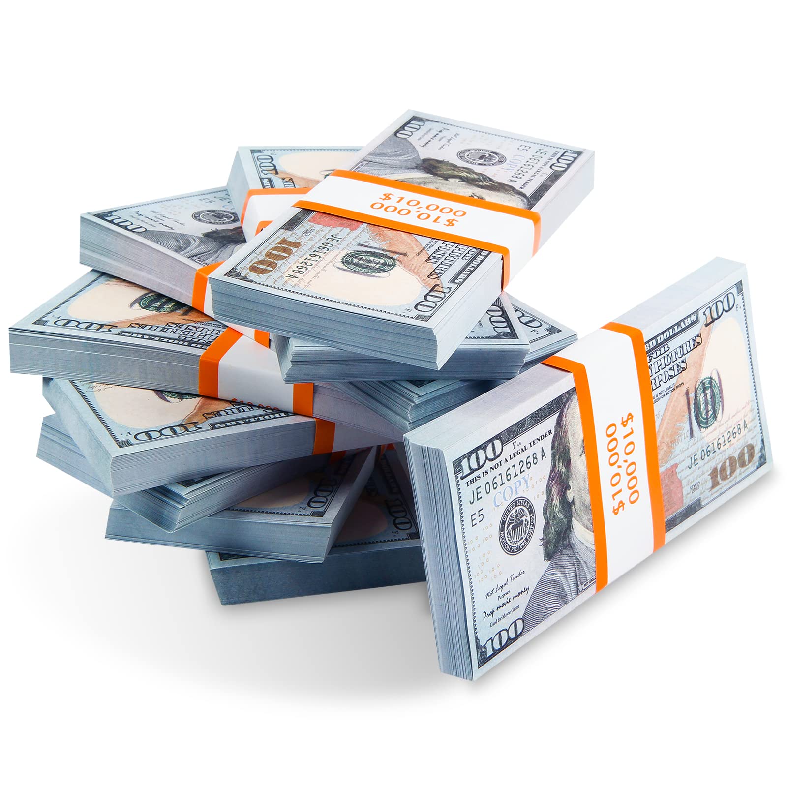 Fake Money 300 PCS Prop Money 100 Dollar Bills Realistic, Full Print 2