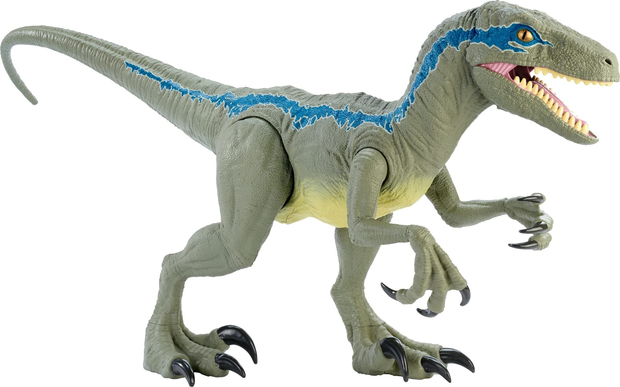 Jurassic World Tyrannosaurus Rex Supercoloosal Dinosaur., Blue Velociraptor, multicolor