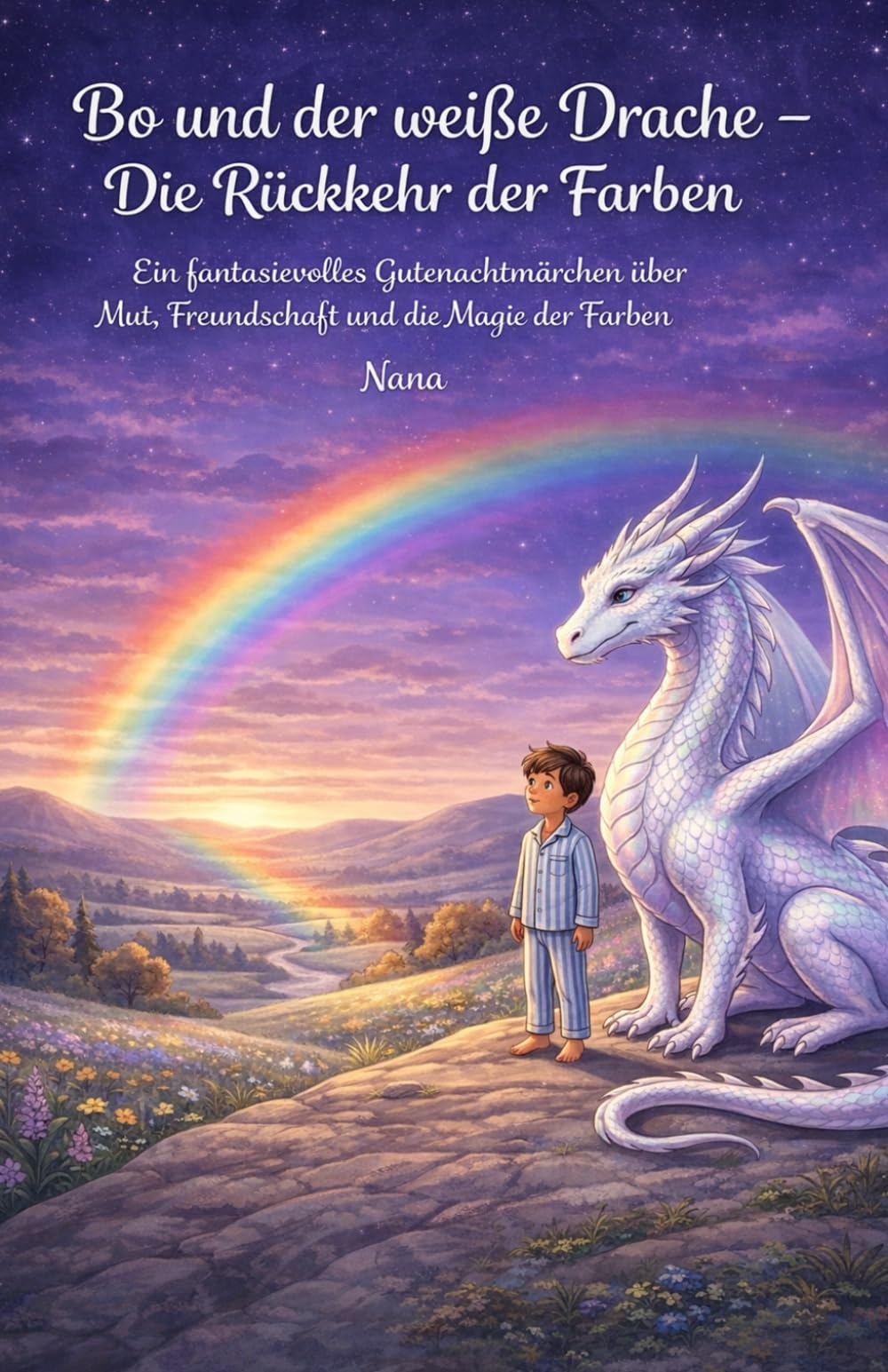 Bo und der weiße Drachen-Die Rückkehr der Farben: Ein zauberhaftes Gutenachtmärchen über Mut, Freundschaft und die Magie der Gefühle (Bo und die Welt der Träume)