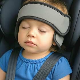 Suporte Apoio De Cabeça Protetor Infantil Carro Cadeirinha Cinza